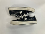 コンバース CONVERSE ONE STAR（A）OX BLACK/WHITE ワンスター ブラック 1C1255 レディース靴 スニーカー ブラック 23.5cm 101sh-2271