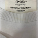 オフホワイト Off-White アンダーカバー UNDERCOVER コラボ OMAA061G19877010 Tシャツ ホワイト XSサイズ 201MT-4746