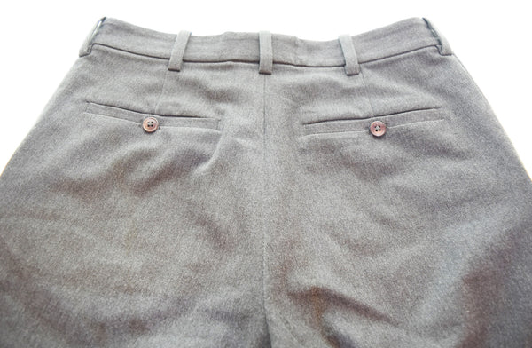 ヤエカ YAECA CONTEMPO 2WAYワイドテーパードパンツ 57656 スラックス グレー Sサイズ 103MB-693