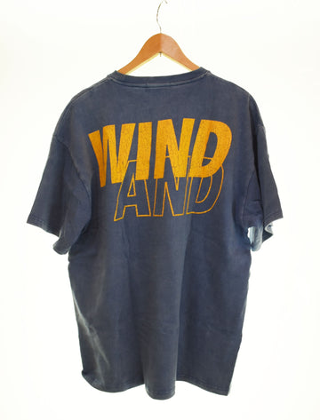 ウィンダンシー  WIND AND SEA 23SS CRACK-P-DYE S/S Tee クラックプリント Tシャツ ブルー Tシャツ ブルー LLサイズ 103MT-2412