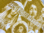 シュプリーム SUPREME Jesus and Mary Hooded Sweatshirt Gold ジーザス マリア キリスト 総柄 フーディ パーカー パーカ イエロー Mサイズ 101MT-4060