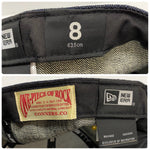 【曜日割引対象外】 【中古】ニューエラ New Era × ONE PIECE OF ROCK 8サイズ デニム 帽子 メンズ帽子 キャップ ブルー 201goods-831 VB