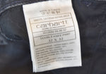 カーハート Carhartt ダブルニーワークパンツ ペインターパンツ デニム ブラック 32 103MB-664