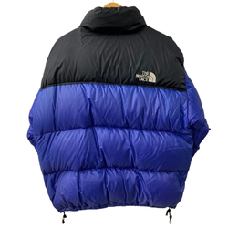 ノースフェイス THE NORTH FACE 90s NUPTSE JACKET ヌプシ ジャケット ブルー XLサイズ 201MT-4828
