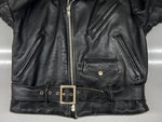 ショット SCHOTT Perfecto LEATHER JACKET レザー ジャケット ダブル ライダース バイカー アウトドア USA製 アウター 黒 サイズ 38 ジャケット 無地 ブラック 104MT-1696