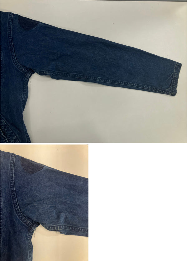 ヴィンテージ vintage 60's 60年代 CONE DENIM デニムジャケット ワークジャケット ブルゾン TALON ZIPPER 耳付き ジャケット ブルー 101MT-4790