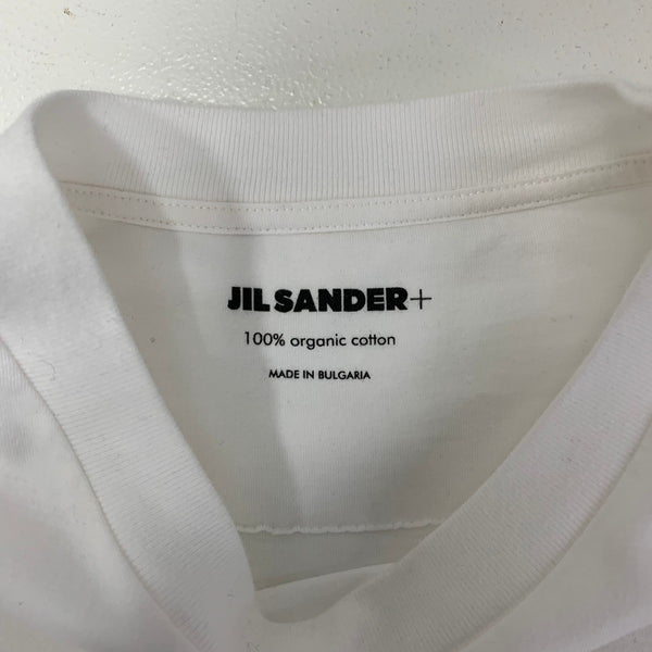 ジルサンダー JIL SANDER JIL SANDER＋ パックＴ J47GC0001 J45048 Tシャツ ホワイト Mサイズ 201MT-4486