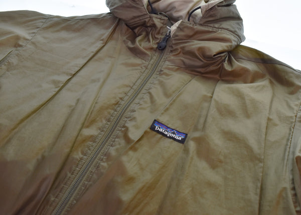 パタゴニア PATAGONIA 00年製 PUFF BALL  SWEATER パフボールセーター中綿ジップアップパーカー 83970 ジャケット カーキ Mサイズ 103MT-3323