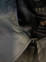 アルファ インダストリーズ ALPHA INDUSTRIES フライトジャケット CWU36P CWU-36/P ミリタリージャケット ジャケット カーキ Mサイズ 101MT-5410