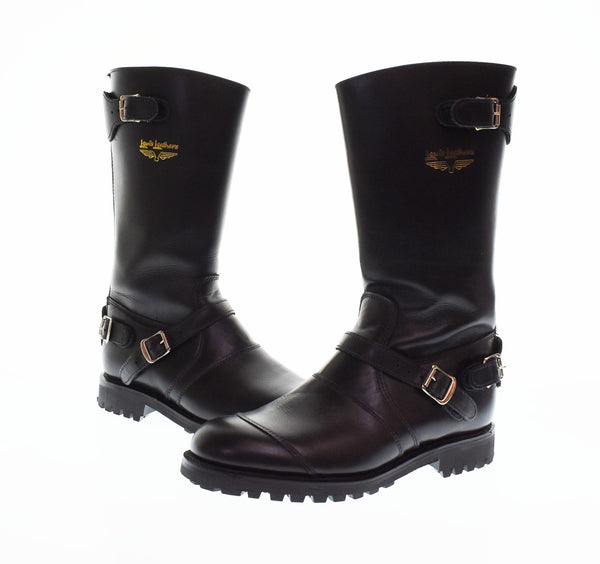 ルイスレザー Lewis Leathers WESTWAY MORTORCYCLE BOOTS(ウエストウェイモーターサイクルブーツ ENGLAND LLW10C メンズ靴 ブーツ エンジニア ブラック 7 103S-1001