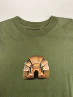 オークリー OAKLEY 90s ヴィンテージ Vintage オールド SOFT WARE USA製  Tシャツ グリーン Mサイズ 101MT-5178