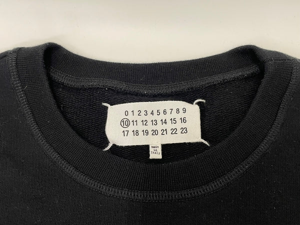 メゾン マルタン マルジェラ Maison Martin Margiela イーグル パッチ クルーネック スウェット シャツ S30GU0019 50 ブラック 601MT-40