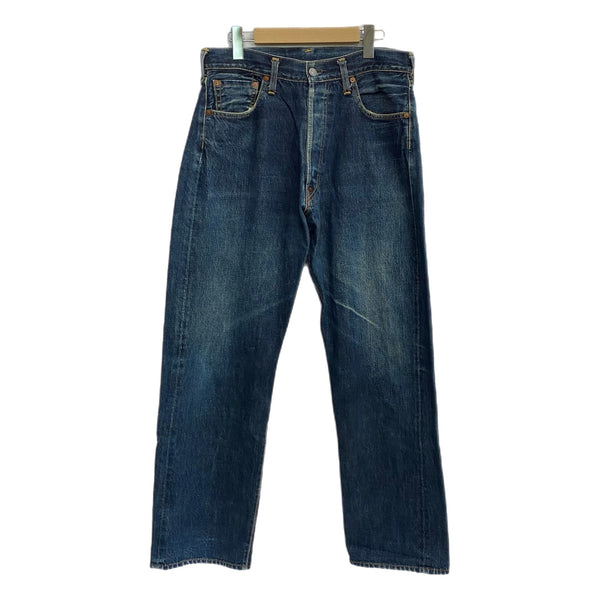 エヴィス EVISU ナンバーツー No2 イエローカモメ デニム ネイビー 33ⅹ35サイズ 201MB-1128