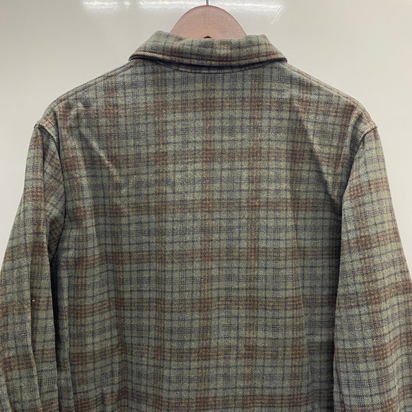【曜日割引対象外】 ウールリッチ WOOLRICH 50's ウール チェックジャケット CPO Wool Jacket ジャケット グリーン 40サイズ 201MT-4278 VB