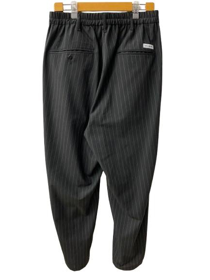 クーティープロダクションズ COOTIE PRODUCTIONS T/W 2 Tuck Easy Pants CTE-25S101-STRIPE ボトムスその他 ブラック Sサイズ 201MB-1048