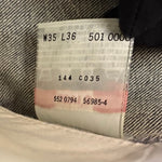 【曜日割引対象外】 リーバイス Levi's 90's 501XX 94年製 デッドストック フラッシャー付き USA製 デニム ブルー W35 L36サイズ 201MB-1177 VB