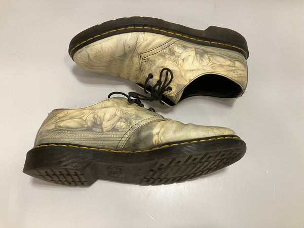 ドクターマーチン Dr.Martens Tate Britain テート ブリテン 22874102 WILLIAM BLAKE BACKHAND 3ホールシューズ  1461 メンズ靴 ブーツ その他 ベージュ 26.5cm 101-shoes1705