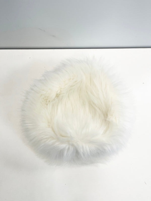 ドルチェ＆ガッバーナ Dolce&Gabbana ドルガバ ファー バケハ ロゴ 白 GH701A/GEU45I 帽子 レディース帽子 ハット ホワイト 101hat-148