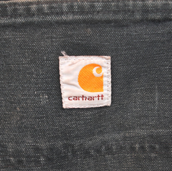 カーハート Carhartt  90’s Mexico製 ダブルニー ダック ペインター パンツ ブラック フェード 雰囲気系 BORO ボロ 90年代 90s  ボトムスその他 ブラック 32×30 103MB-644