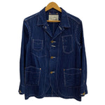 フェローズ PHERROW'S Lot 555 オーバーオール デニム ジャケット ネイビー 36サイズ 201MT-4586