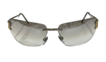 【中古】ブルガリ BVLGARI サングラス 眼鏡・サングラス サングラス ロゴ グレー 201goods-412