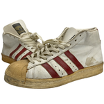 【曜日割引対象外】 アディダス adidas 80's PRO MODEL フランス製 made in france 金ベロ 5 1/2 メンズ靴 スニーカー ホワイト 24.5cmサイズ 201-shoes1585 VB