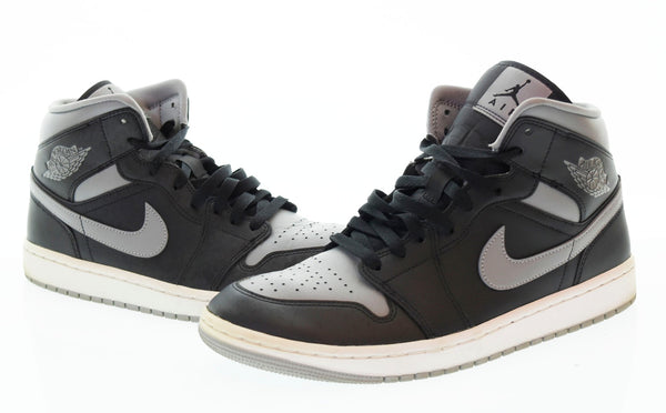 ナイキ NIKE WMNS AIR JORDAN 1  ウィメンズ エア ジョーダン 1 ミッド スニーカー 黒 BQ6472-007 メンズ靴 スニーカー ブラック 28cm 103S-622