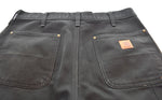 カーハート Carhartt ダブルニーワークパンツ ペインターパンツ B136 デニム ブラック 32 103MB-696