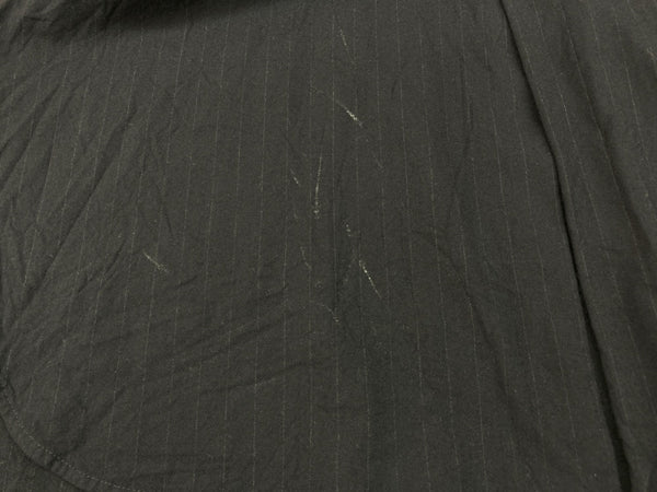 ワイズ Y's ミチコ バイ MICHIKO by シャツワンピース ロングシャツ ワイドシルエット フロントボタン 紺 YC-D31-128 ワンピース ストライプ ネイビー SIZE2 104LT-4