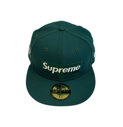 シュプリーム SUPREME ×NEW ERA Money Box Logo ニューエラ マネーボックスロゴ 緑 帽子 メンズ帽子 キャップ グリーン 101hat-178