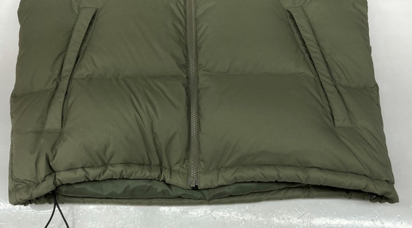 エフティーシー FTC PERTEX DOWN JACKET パーテックス ダウン ジャケット OUTER アウター KHAKI 緑 GREEN グリーン FTC022AWJ18 ジャケット ワンポイント カーキ Lサイズ 104MT-683