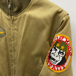 【曜日割引対象外】 リアルマッコイズ THE REAL McCOY’S タクシードライバー タンカースジャケット ジャケット カーキ Mサイズ 201MT-4771 VB