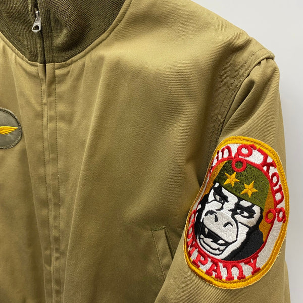 【曜日割引対象外】 リアルマッコイズ THE REAL McCOY’S タクシードライバー タンカースジャケット ジャケット カーキ Mサイズ 201MT-4771 VB