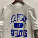 【曜日割引対象外】 チャンピオン Champion 80's リバースウィーブ AIR FORCE USA製 トリコタグ スウェット グレー Lサイズ 201MT-4780 VB