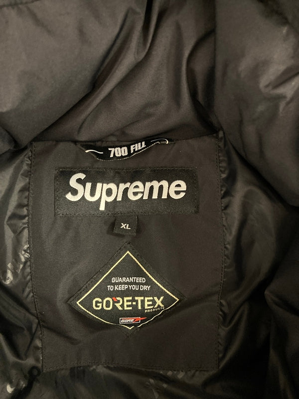 シュプリーム SUPREME GORE-TEX 700FILL DOWN PARKA　ゴアテックス 700フィル ダウンパーカー ダウンジャケット 黒 BLK XL ジャケット ブラック LLサイズ 101MT-3663