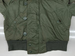アルファインダストリーズ ALPHA INDUSTRIES N-2B FLIGHT JACKET フライト ジャケット ジップアップ ファー 短丈 軍物 ARMY ミリタリー アウター 緑 ジャケット 無地 グリーン Sサイズ 104MT-1915