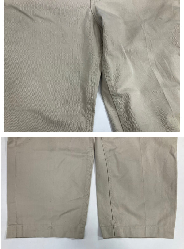 リー Lee 70's 70年代 大文字LEE Lee-PReST Leens ツイル ワークパンツ 42TALON ZIPPER VINTAGE ヴィンテージ ボトムスその他 ホワイト 101MB-683