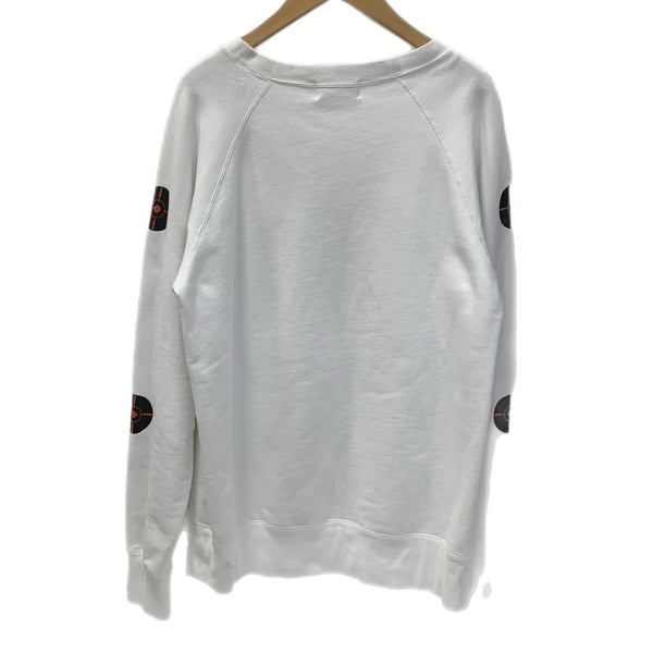 アベイシングエイプ A BATHING APE スウェット ホワイト XLサイズ 201MT-4819