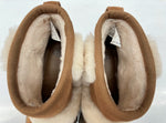 アグ UGG Brooklyn Sunburst ブルックリン サンバースト Boots 厚底 ヒール スエード ファー ムートン BROWN 茶色 1145710 レディース靴 ブーツ ムートンブーツ ブラウン 25cm 104S-702