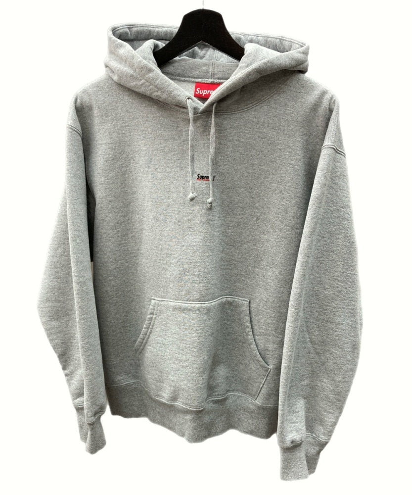 シュプリーム SUPREME Underline Hooded Sweatshirt Heather Grey スウェット パーカー フーディ 炭  パーカ ロゴ グレー Sサイズ 104MT-724 | 古着通販のドンドンサガール