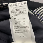 サカイ sacai 17SS チェック ドッキング シアーレイヤード プリーツ スカート 17-03262 スカート ブラック 201LB-108