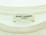 サンローラン Saint Laurent リバース ロゴ T シャツ Tee 白 ホワイト White Tシャツ ホワイト Lサイズ 103MT-726