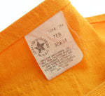 カーハート Carhartt 80s 90s 80's~90's 星タグ ダブルニー USA製 オーバーオール ７FB つなぎ・オーバーオール オレンジ 30×34 103MB-425