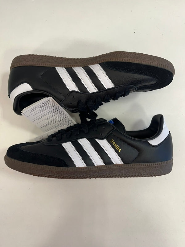 アディダス adidas SAMBA OG CORE BLACK/FOOTWEAR WHITE/GUM サンバ オージー テラス B75807 メンズ靴 スニーカー ブラック 27.5cm 101sh-2415