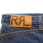 ダブルアールエル RRL Ralph Lauren ラルフローレン 90年代 ストレート デニム パンツ 90s 90's  R004 デニム ブルー 32/34 103MB-414
