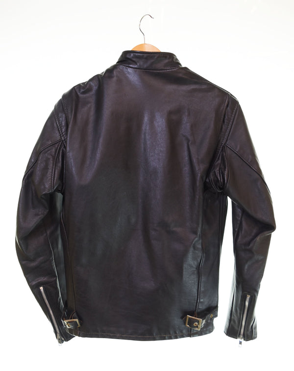 ショット SCHOTT 90s USA製 641 裏ライナー付き取り外し可 シングルライダース ジャケット 641 34 ジャケット ブラック 103MT-2812