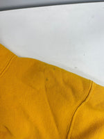 チャンピオン Champion 80s～ ヴィンテージ Vintage トリコタグ リバースウィーブ REVERSE WEAVE US古着 2段プリント カレッジロゴ プロビデンス パーカ イエロー Mサイズ 101MT-4182