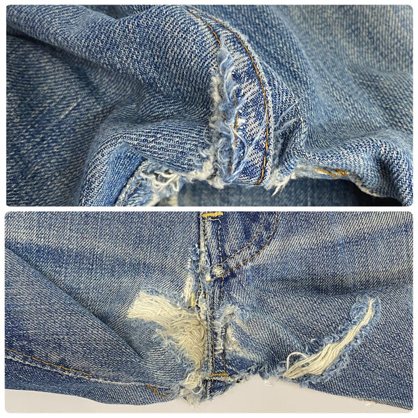 【曜日割引対象外】 リーバイス Levi's 60's 70's 501 BIG E 足長R ボタン裏16 W37 デニム ブルー 201MB-1102 VB