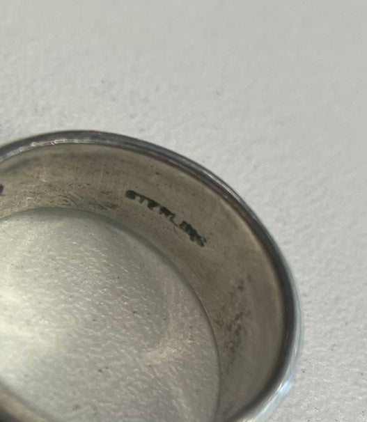 シルバー Silver BEAR & BROKEN ARROW STERLING SILVER RING ベア アンド ブロークンアロー スターリングシルバー ピンキーリング  メンズジュエリー・アクセサリー インディアンジュエリー 指輪・リング シルバー 101G-207