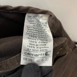 【曜日割引対象外】 カーハート Carhartt 15年製 ダブルニー オーバーオール つなぎ・オーバーオール ブラウン 40×30サイズ 201MB-1192 VB